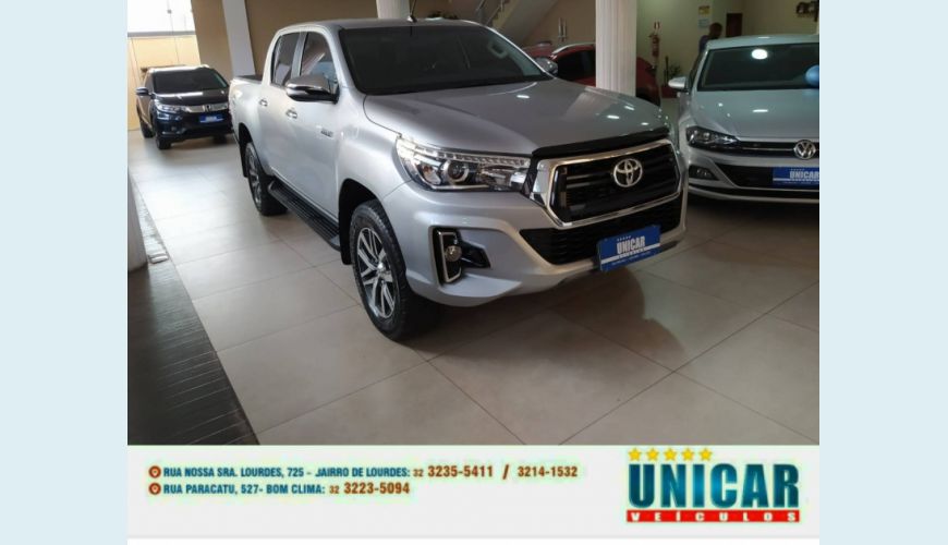 TOYOTA HILUX 2.8 SRX 4X4 CD 16V DIESEL 4P AUT. - PRATA - 2016 Foto 1 (Grande)