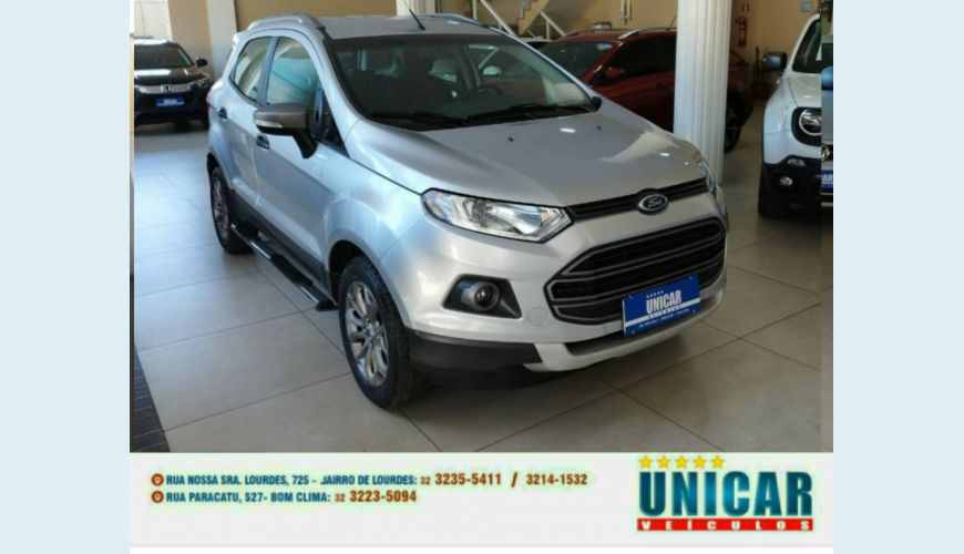 FORD ECOSPORT 1.6 FREESTYLE 16V FLEX 4P MANUAL - PRATA - 2015 Foto 1 (Grande)