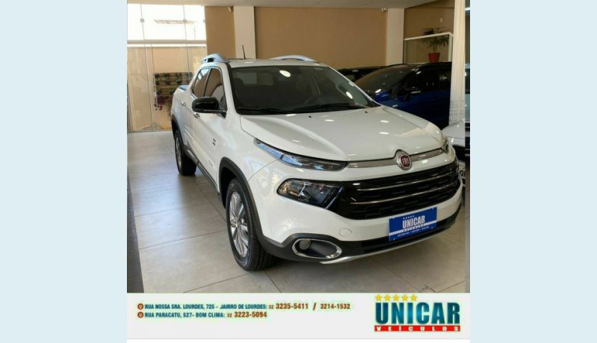 FIAT TORO 2.0 16V TURBO DIESEL VOLCANO 4WD AT9 - BRANCO - 2019 Foto 1 (Grande)