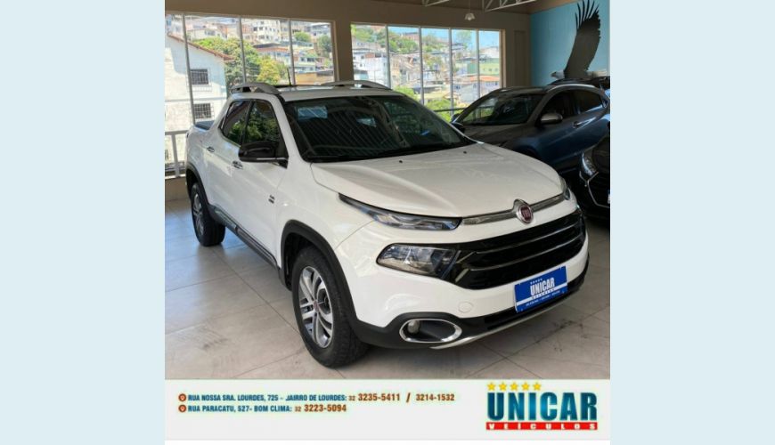 FIAT TORO 2.0 16V TURBO DIESEL VOLCANO 4WD AT9 - BRANCO - 2018 Foto 1 (Grande)