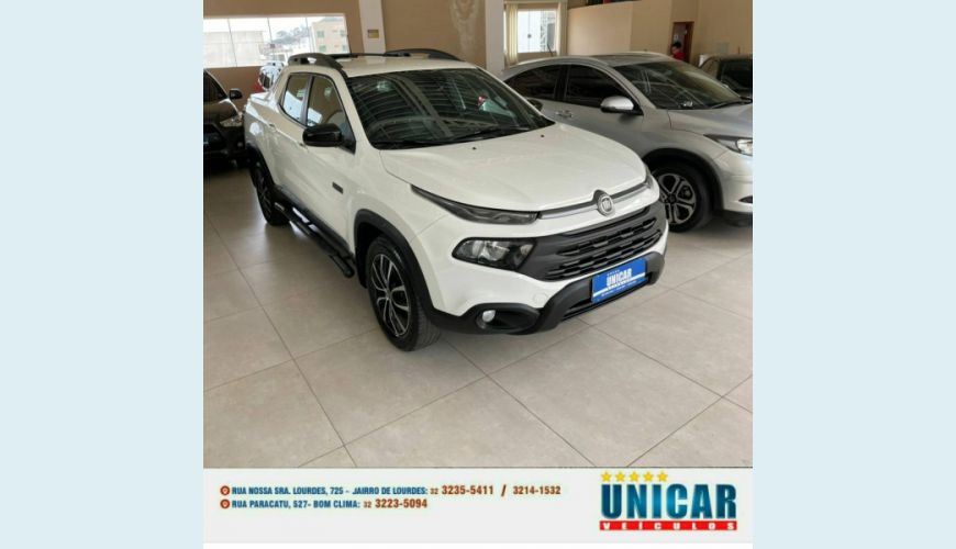 FIAT TORO 2.0 16V TURBO DIESEL ULTRA 4WD AT9 - BRANCO - 2021 Foto 1 (Grande)