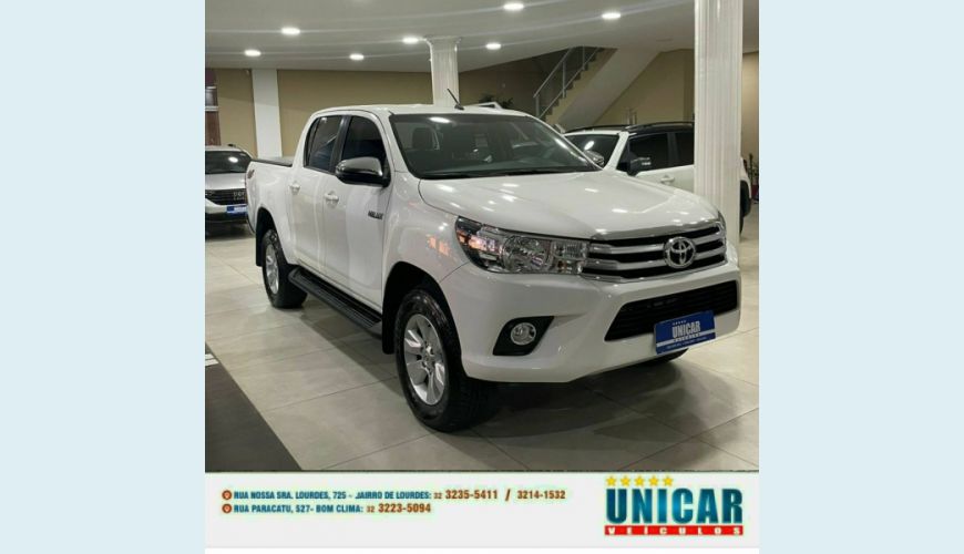 TOYOTA HILUX 2.8 SRV 4X4 CD 16V DIESEL 4P AUT. - BRANCO - 2018 Foto 1 (Grande)