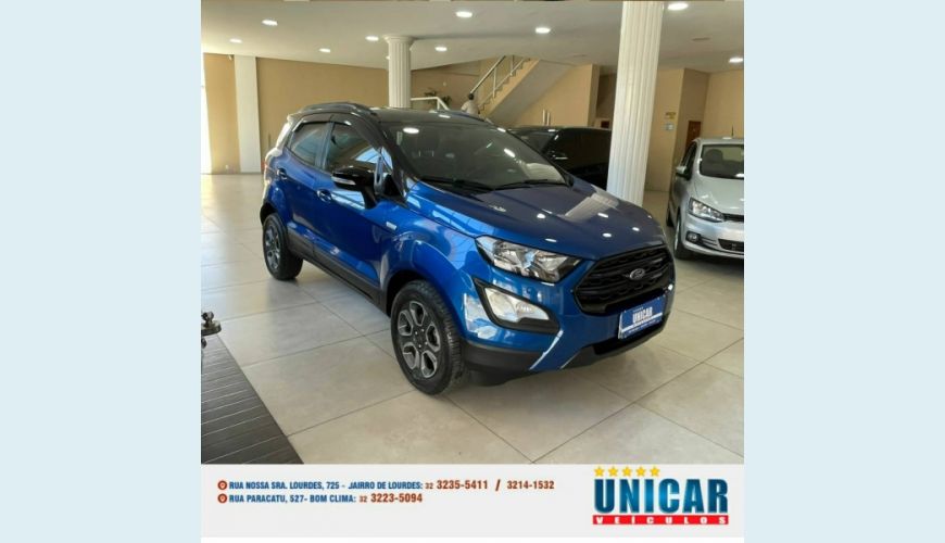 FORD ECOSPORT 1.5 TI-VCT FLEX 100 ANOS AUT. - AZUL - 2020 Foto 1 (Grande)