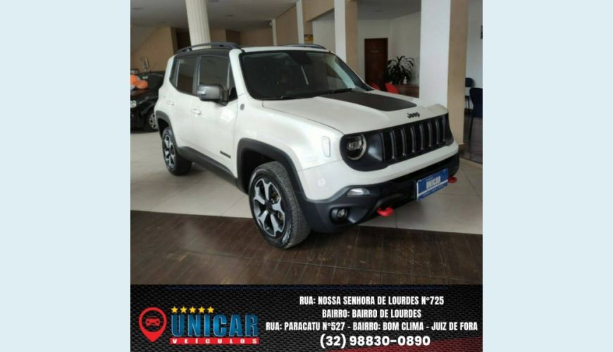 JEEP RENEGADE 2.0 16V TURBO DIESEL TRAILHAWK 4P 4X4 AUT. - BRANCO - 2019 Foto 1 (Grande)