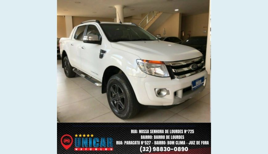 FORD RANGER 3.2 LIMITED 4X4 CD 20V DIESEL 4P AUT. - BRANCO - 2016 Foto 1 (Grande)