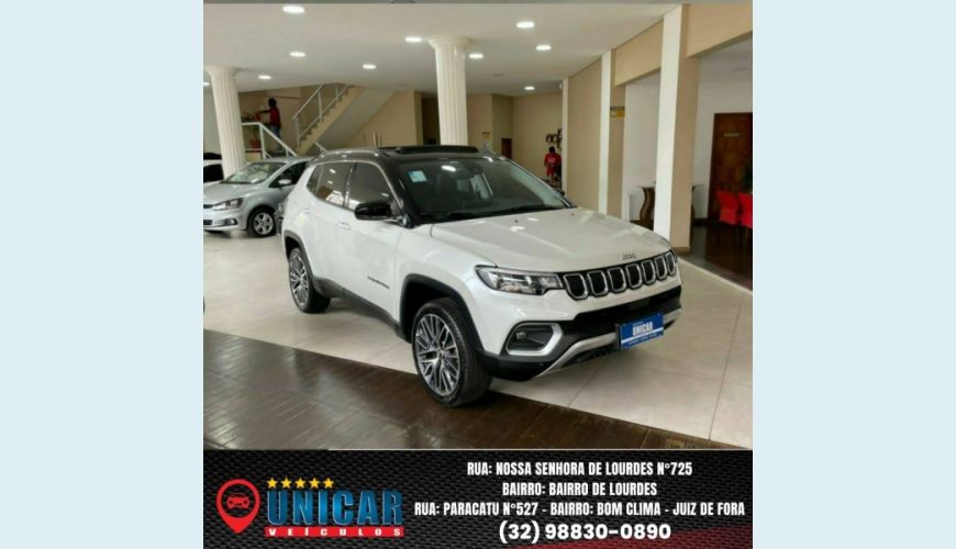 JEEP COMPASS 2.0 TD350 TURBO DIESEL LIMITED AT9 - BRANCO - 2022 Foto 1 (Grande)