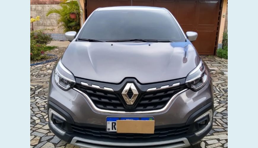 RENAULT CAPTUR ICONIC 1.3 TB 16V FLEX 5P AUT. - CINZA - 2022 Foto 1 (Grande)