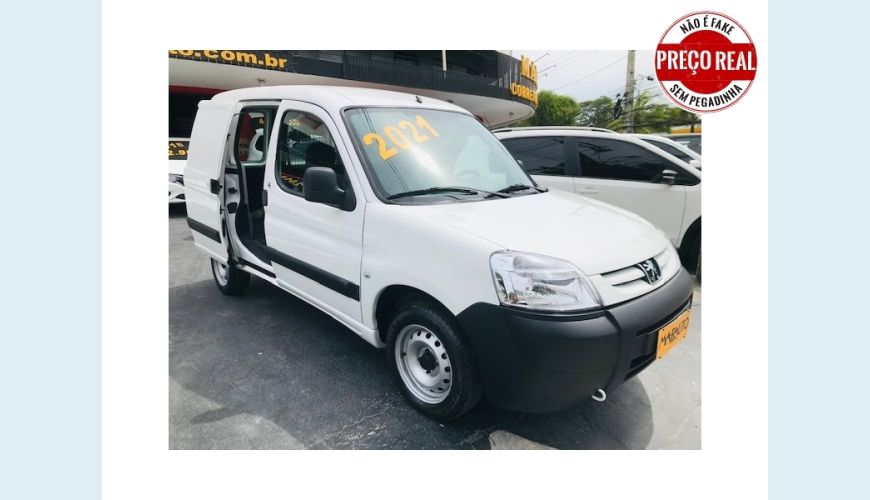 PEUGEOT PARTNER 1.6 FURGÃO 800KG 16V FLEX 3P MANUAL - BRANCO - 2021 Foto 1 (Grande)