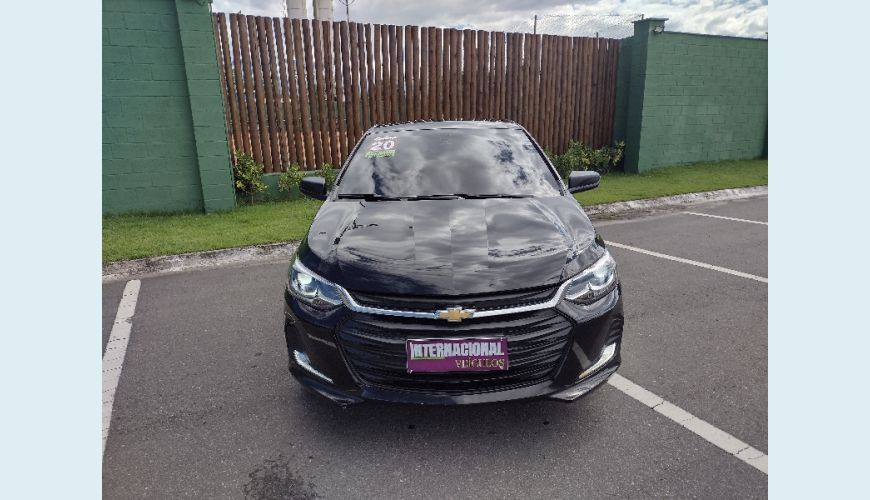CHEVROLET ONIX HATCH RS 1.0 TB 12V FLEX 5P AUT. - PRETO - 2020 Foto 1 (Grande)