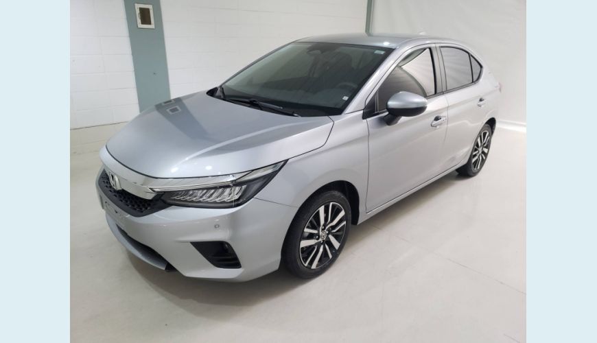 HONDA CITY 1.5 I-VTEC FLEX HATCH TOURING CVT - PRATA - 2023 Foto 1 (Grande)