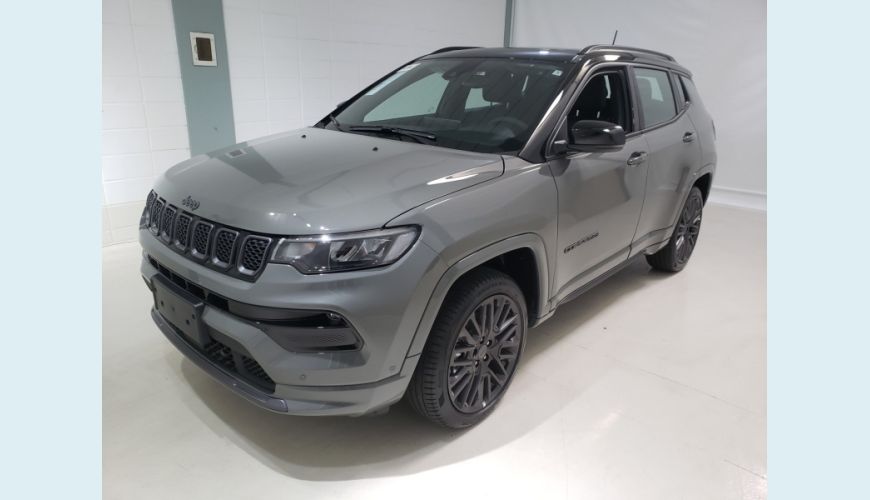 JEEP COMPASS 1.3 T270 TURBO FLEX S AT6 - CINZA - 2023 Foto 1 (Grande)