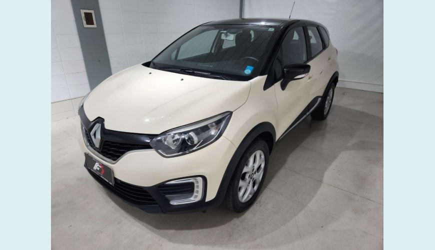 RENAULT CAPTUR 1.6 16V SCE FLEX LIFE X-TRONIC - BEGE - 2018 Foto 1 (Grande)