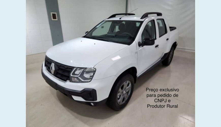 RENAULT OROCH 1.6 16V SCE FLEX INTENSE MANUAL - BRANCO - 2023 Foto 1 (Grande)