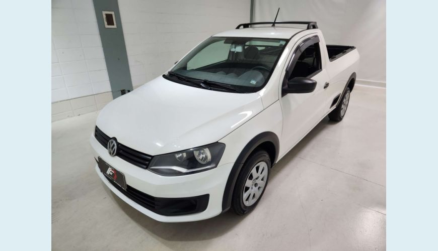 VOLKSWAGEN SAVEIRO 1.6 MI TRENDLINE CS 8V FLEX 2P MANUAL - BRANCO - 2016 Foto 1 (Grande)
