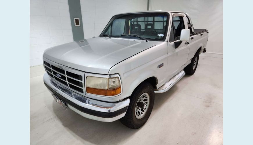 FORD F-1000 4.3 XLT 4X4 CS TURBO DIESEL 2P MANUAL - PRATA - 1998 Foto 1 (Grande)