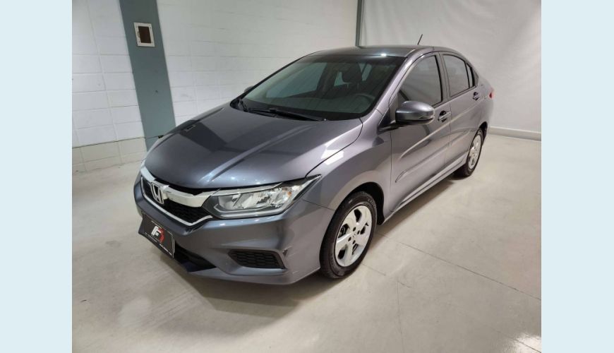 HONDA CITY 1.5 PERSONAL 16V FLEX 4P AUT. - CINZA - 2018 Foto 1 (Grande)