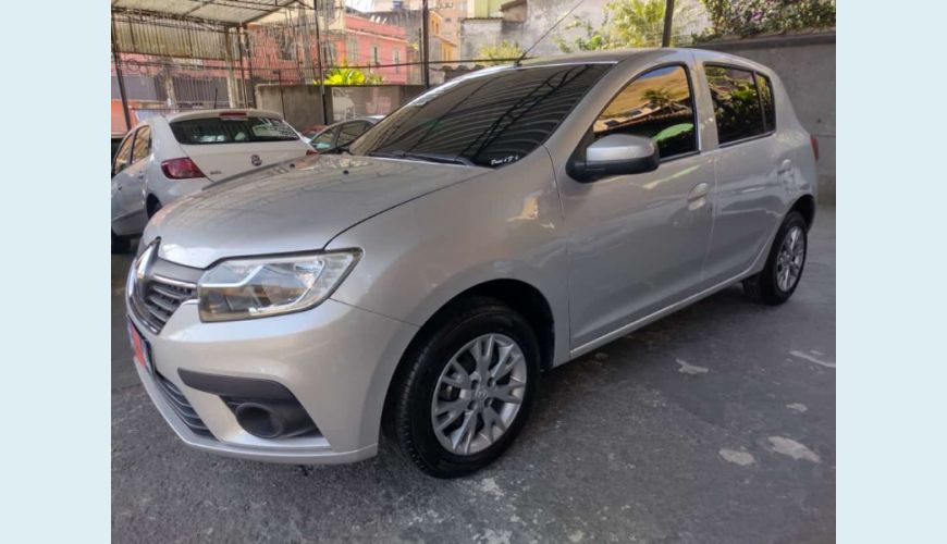 RENAULT SANDERO ZEN FLEX 1.0 12V 5P MEC. - PRATA - 2020 Foto 1 (Grande)