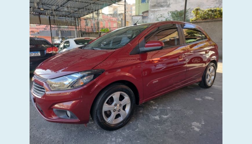 CHEVROLET ONIX HATCH LT 1.4 8V FLEXPOWER 5P MEC. - VERMELHO - 2019 Foto 1 (Grande)