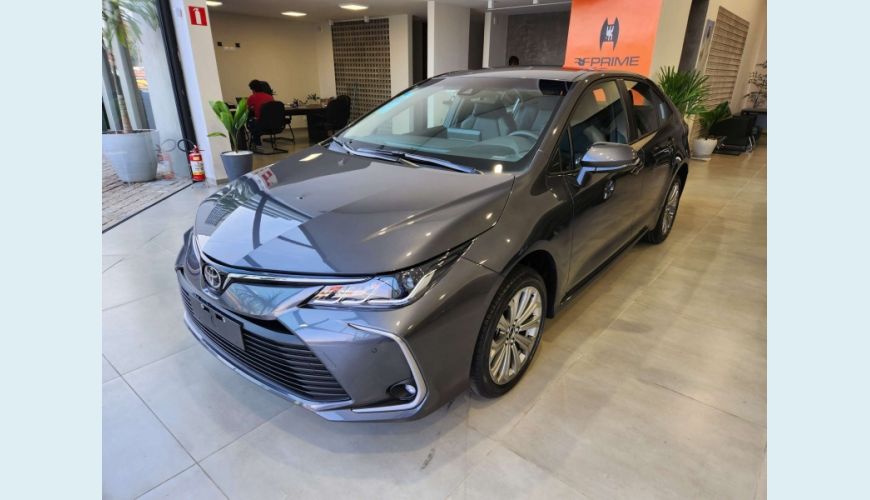 TOYOTA COROLLA 2.0 VVT-IE FLEX XEI DIRECT SHIFT - CINZA - 2023 Foto 1 (Grande)