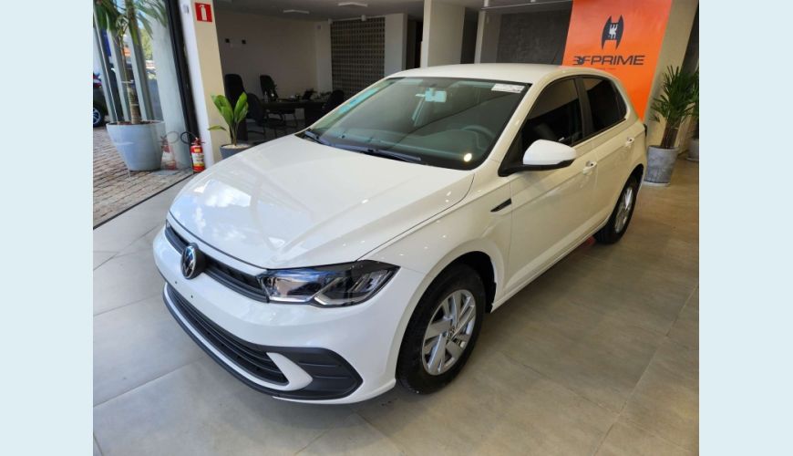 VOLKSWAGEN POLO 1.0 170 TSI COMFORTLINE AUT. - BRANCO - 2024 Foto 1 (Grande)