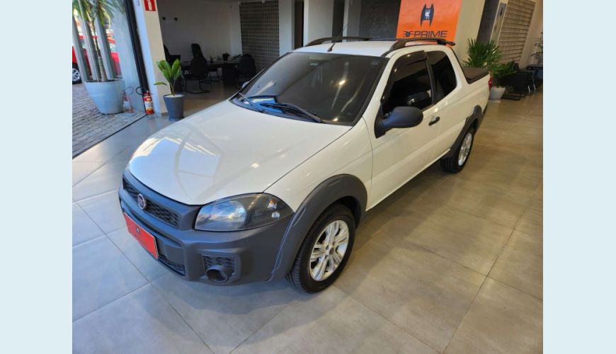 FIAT STRADA 1.4 MPI HARD WORKING CD 8V FLEX 3P MANUAL - BRANCO - 2018 Foto 1 (Grande)