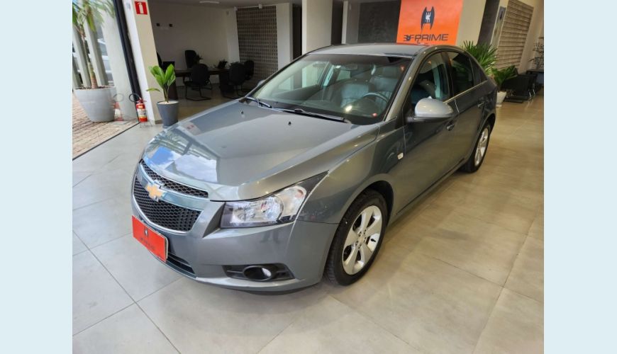 CHEVROLET CRUZE 1.8 LT 16V FLEX 4P AUT. - CINZA - 2013 Foto 1 (Grande)