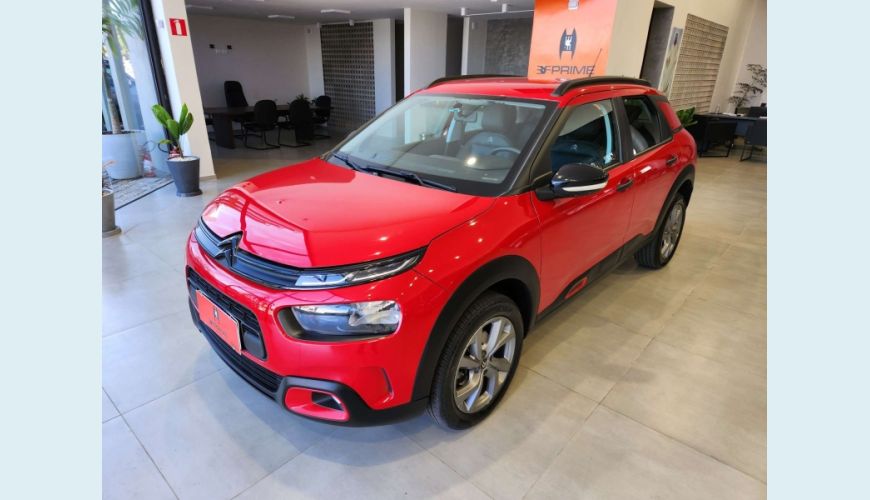 CITROËN C4 CACTUS 1.6 VTI 120 FLEX FEEL PACK EAT6 - VERMELHO - 2022 Foto 1 (Grande)
