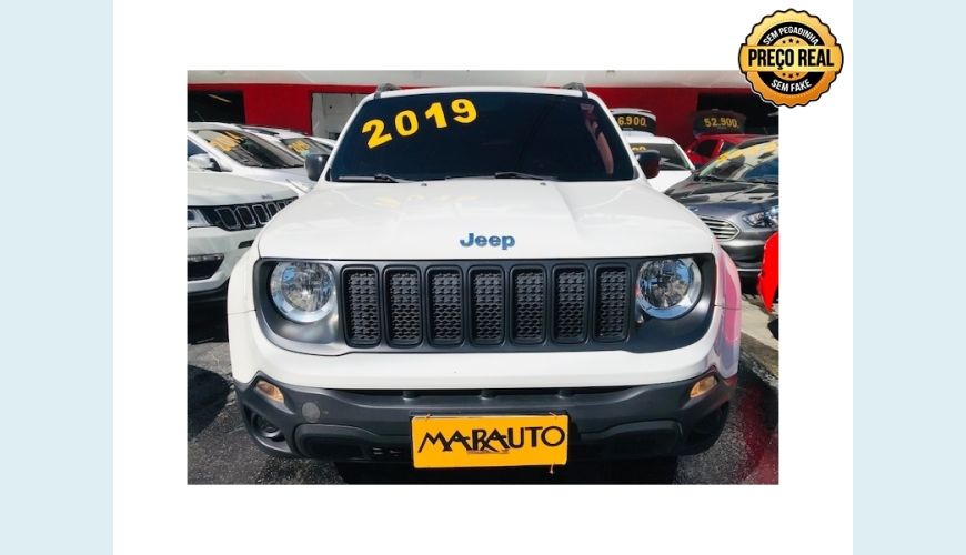 JEEP RENEGADE 1.8 16V FLEX SPORT 4P MANUAL - BRANCO - 2019 Foto 1 (Grande)