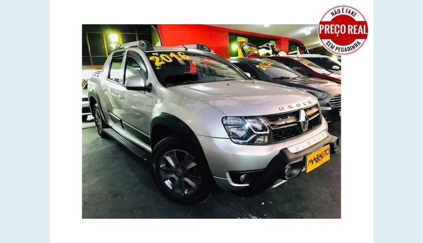 RENAULT DUSTER OROCH 1.6 16V FLEX DYNAMIQUE 4P MANUAL - PRATA - 2016 Foto 1 (Grande)