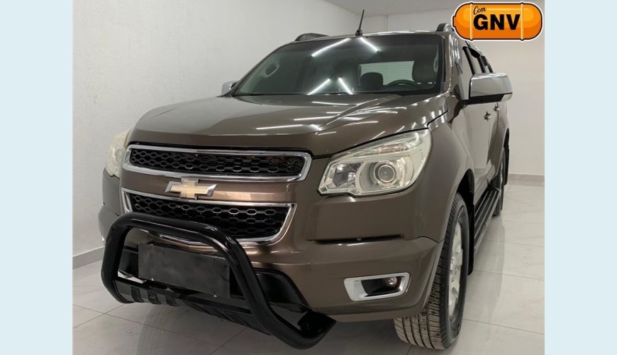 CHEVROLET S-10 2.4 MPFI LTZ 4X2 CD 8V FLEX 4P MANUAL - MARROM - 2013 Foto 1 (Grande)