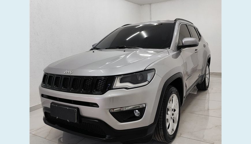 JEEP COMPASS 2.0 16V FLEX LONGITUDE AUT. - PRATA - 2021 Foto 1 (Grande)