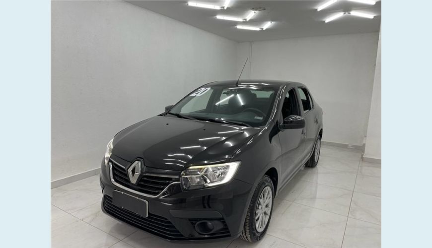 RENAULT LOGAN 1.0 12V SCE FLEX ZEN MANUAL - PRETO - 2020 Foto 1 (Grande)