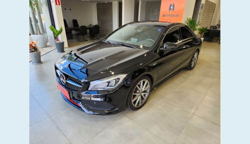 MERCEDES-BENZ CLA 250 2.0 CGI SPORT 4MATIC 7G-DCT - PRETO - 2018 Foto 1 (Grande)