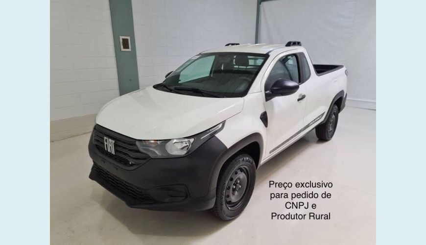FIAT STRADA 1.3 FIREFLY FLEX ENDURANCE CS MANUAL - BRANCO - 2024 Foto 1 (Grande)