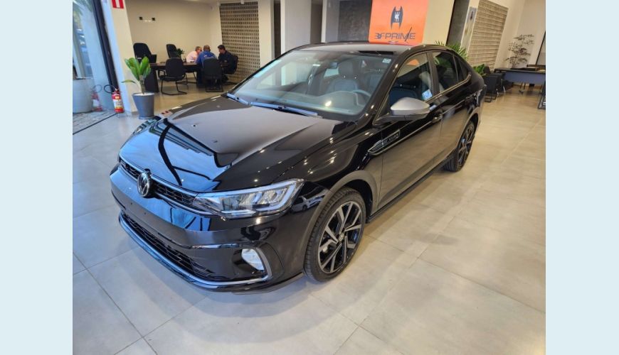 VOLKSWAGEN VIRTUS 1.4 250 TSI EXCLUSIVE AUT. - PRETO - 2024 Foto 1 (Grande)