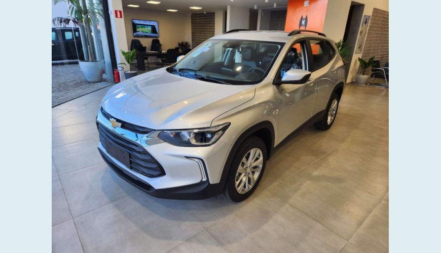 CHEVROLET TRACKER 1.0 TURBO FLEX LTZ AUT. - PRATA - 2024 Foto 1 (Grande)