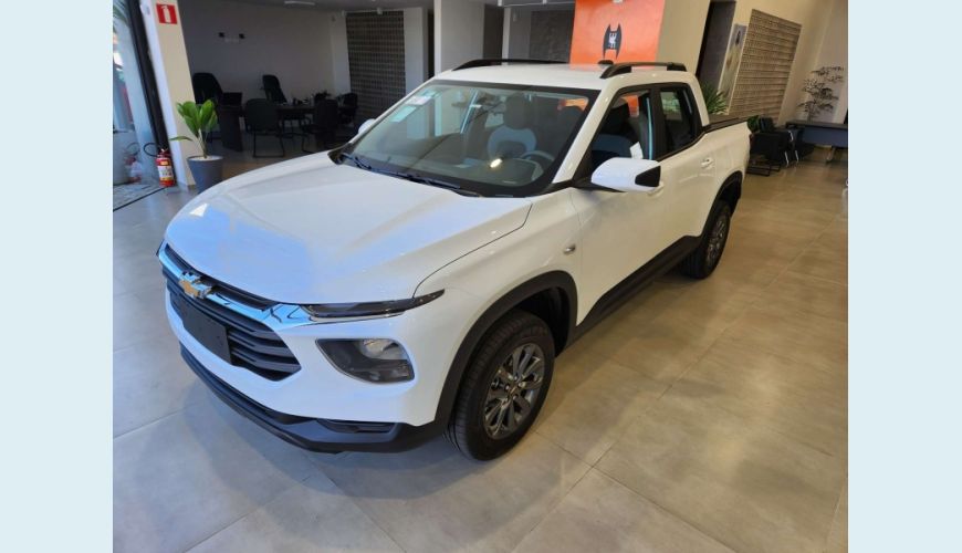 CHEVROLET MONTANA 1.2 TURBO FLEX LT MANUAL - BRANCO - 2024 Foto 1 (Grande)
