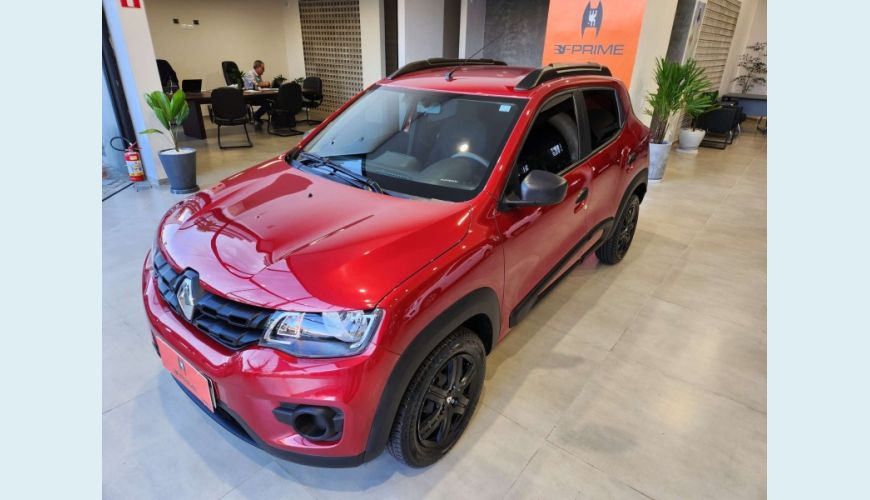 RENAULT KWID 1.0 12V SCE FLEX ZEN MANUAL - VERMELHO - 2022 Foto 1 (Grande)