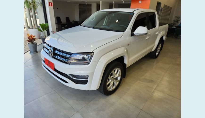 VOLKSWAGEN AMAROK 2.0 HIGHLINE 4X4 CD 16V TURBO INTERCOOLER DIESEL 4P AUT. - BRANCO - 2018 Foto 1 (Grande)