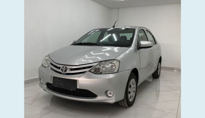 TOYOTA ETIOS 1.5 X SEDAN 16V FLEX 4P MANUAL - PRATA - 2017 Foto 1 (Grande)