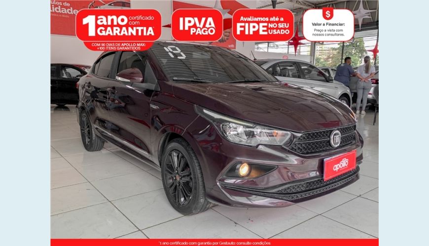 FIAT CRONOS 1.8 E.TORQ FLEX PRECISION AT6 - VERMELHO - 2019 Foto 1 (Grande)