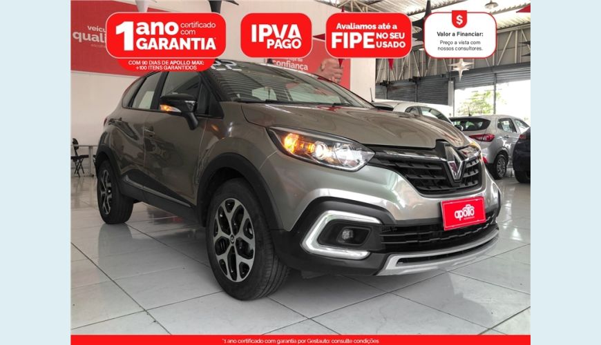 RENAULT CAPTUR 1.3 TCE FLEX INTENSE X-TRONIC - BEGE - 2022 Foto 1 (Grande)