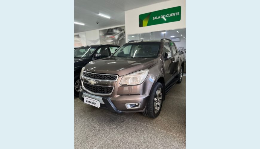 CHEVROLET S-10 2.8 LTZ 4X4 CD TURBO DIESEL 4P AUT. - CINZA - 2013 Foto 1 (Grande)