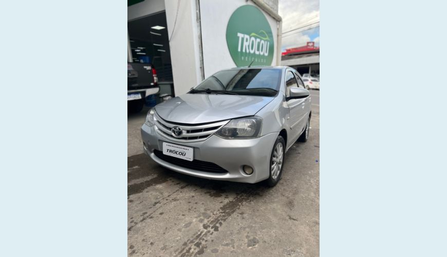 TOYOTA ETIOS 1.5 XS 16V FLEX 4P MANUAL - PRATA - 2016 Foto 1 (Grande)