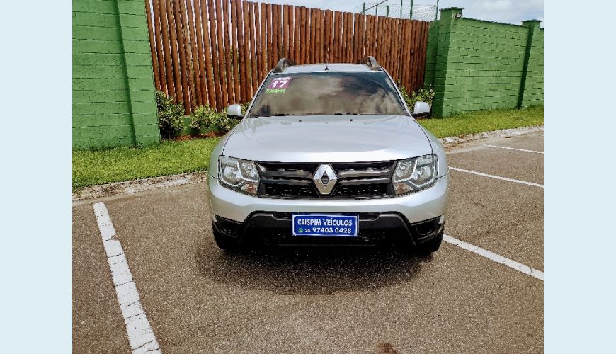 RENAULT DUSTER EXPRESSION 1.6 HI-FLEX 16V MEC. - PRATA - 2017 Foto 1 (Grande)