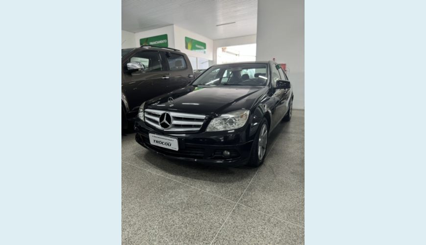 MERCEDES-BENZ C 200 K 1.8 KOMPRESSOR CLASSIC 16V 4P AUT. - PRETO - 2010 Foto 1 (Grande)