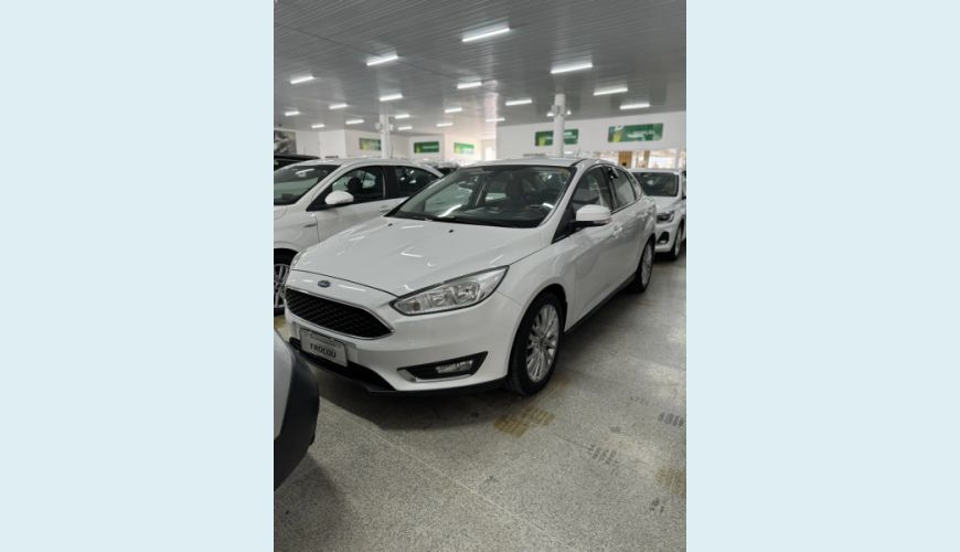 FORD FOCUS 2.0 SE 16V FLEX 4P POWERSHIFT - BRANCO - 2018 Foto 1 (Grande)