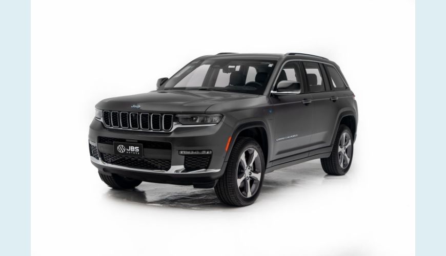 JEEP GRAND CHEROKEE 2.0 TURBO HÍBRIDO 4XE AT8 - CINZA - 2023 Foto 1 (Grande)