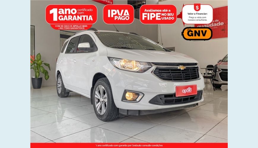CHEVROLET SPIN 1.8 PREMIER 8V FLEX 4P AUT. - BRANCO - 2022 Foto 1 (Grande)
