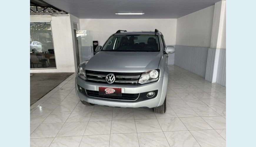 VOLKSWAGEN AMAROK 2.0 HIGHLINE 4X4 CD 16V TURBO INTERCOOLER DIESEL 4P AUT. - PRATA - 2016 Foto 1 (Grande)